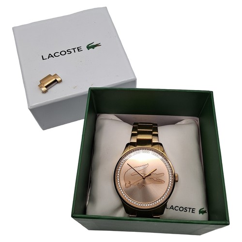 Lacoste armbanduhr goldfarben - armbanduhr,