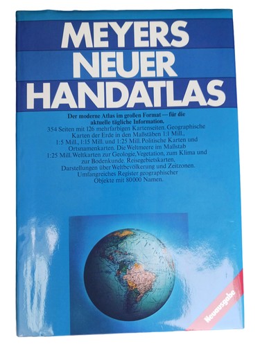 Meyers neuer handatlas - neuer,