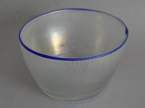 Eisch glas schüssel - glas,