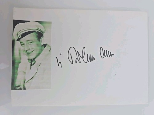 Heinz rühmann autogramm - heinz,