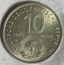 DDR Gedenkmünze 10 Mark 1973 Weltfestspiele