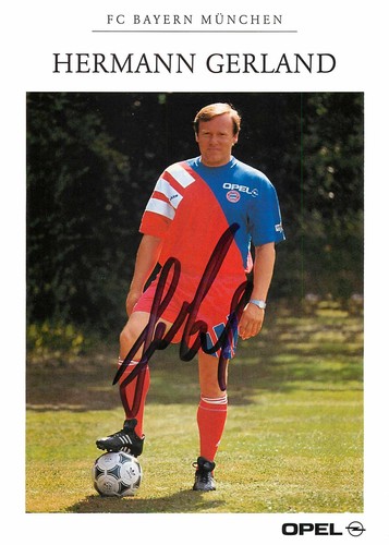 Autogramm hermann gerland - gerland,
