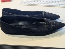 Scarface Pikes Gothic Gr. 36 schwarz Wildleder kaum getragen