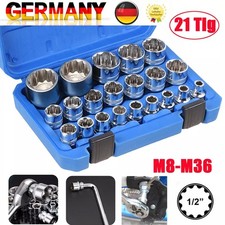 21tlg 1/2 Steckschlüssel