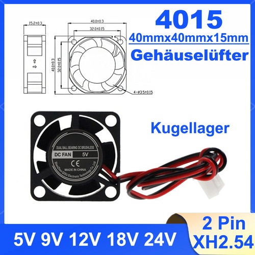 Lüfter gehäuselüfter 7v - lüfter,