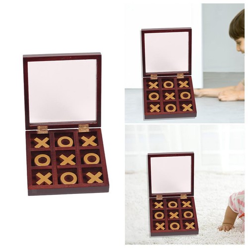 Holz tic tac toe - tic,