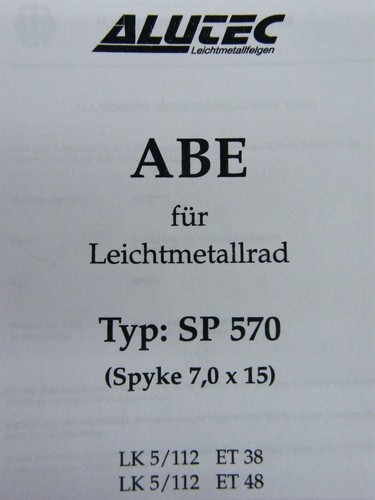 Original abe für alufelge - original,