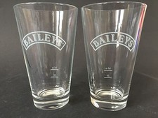 2x Baileys Irish Cream Glas