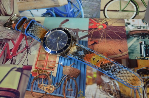 Uhrenarmband 22mm echt - 24,