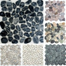 Kieselmosaik Flusskiesel