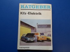 Reparaturhandbuch Trabant Wartburg Barkas KFZ Elektrik Ratgeber Taschenbuch DDR