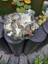 Pyrit Stufe aus der Bergbauregion Morococha Mine in Peru