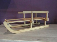 Holz schlitten für puppen - ,