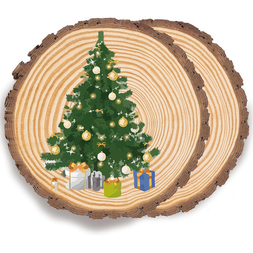 Holzscheiben baumstamm - 25, cm