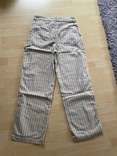 Nadelstreifen Hose Jeans beige von H&M Gr. 40 - neuwertig