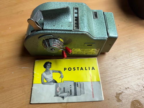 Alte postalia frankiermaschine - postalia,