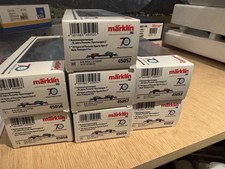 Märklin 45052 - 45058 Autotransportwagen 70 Jahre Porsche