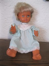 Alte Ela Puppe  45 cm, mit Schallplattenwerk Minifon FN Sprechpuppe incl. Platte