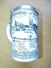 Bierkrug Steinkrug mit