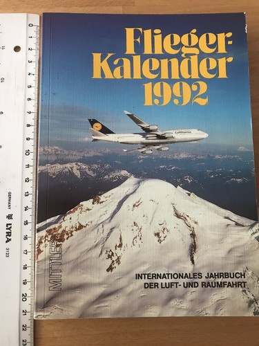 Rar flieger kalender - flieger, 1992