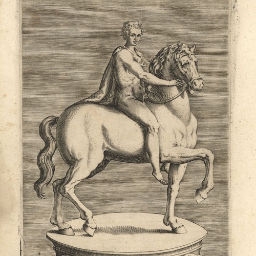 Cavalieri antiquarum statuarum - cavalieri,