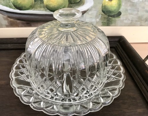 Antik art déco glas pressglas - antik,