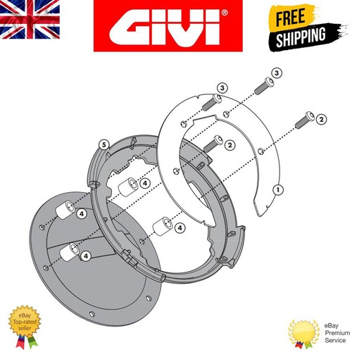 Givi bf10 tanklock flansch - bf10,