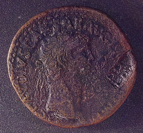 Römischer claudius 54 - claudius, (41-54