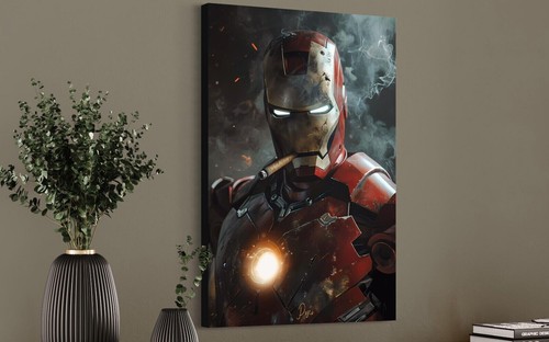 Iron man leinwandbild - iron,