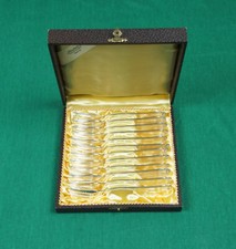 12 Kuchengabeln 90er Silber