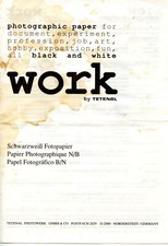 Tetenal work Schwarzweiß Fotopapier Gebrauchsanweisung