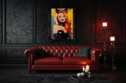 Latex domina diva korsett - domina, im
