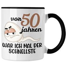 Trendation -  50. Geburtstag Tasse Mann Geschenk 50er Geschenkidee 50 Vater Männ