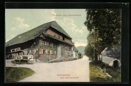 Höllental ansichtskarte - höllental,,