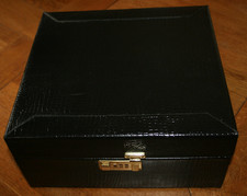 Flaschenkoffer * Box Koffer Schachtel Aufbewahrungsbox Flaschen * Leder