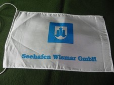 Reederei Tischflagge „ Seehafen Wismar GmbH “ Wimpel MARITIM desk flag.  Ich lös