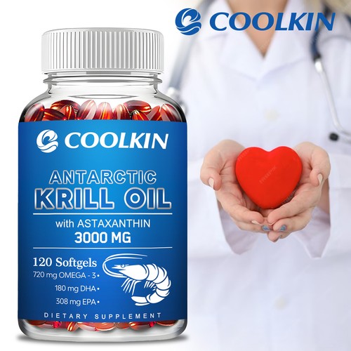 Antarktisches krillöl 3000mg - antarktisches,
