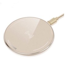 Mobile Phone Wireless Fast Charging Pod WP110. Charger. Gold. New with Box