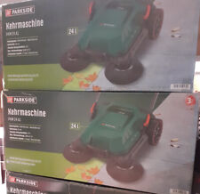PARKSIDE Kehrmaschine PKM 24  2 Seitenbürsten + Walze 55 cm Kehrbreite NEU OVP