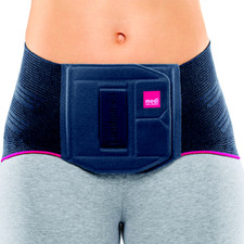 Medi Lendengürtel Korsett mit Massagekissen Lumbamed Plus Woman Schwarz