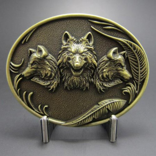 Buckle drei wölfe wolf - buckle,