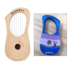 7 Metall Strings Lyre Ancient 7 String DIY SET für Kinder