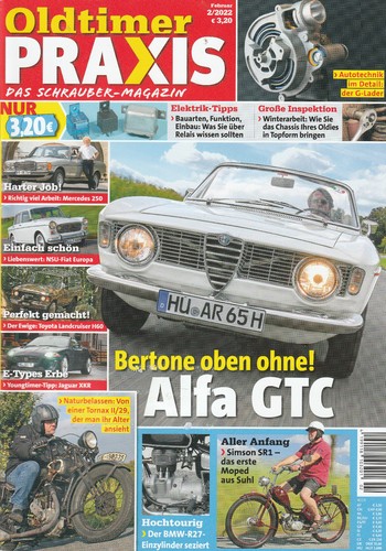 Oldtimer praxis 2022 - oldtimer,