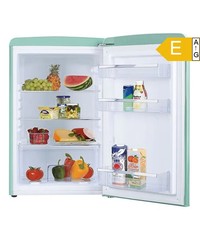 Retro Kühlschrank mint 120L LED Tischgerät EEK E Modell VKS15623-1M