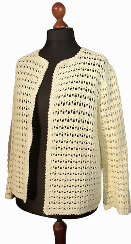 Strickjacke vintage häkel - strickjacke,