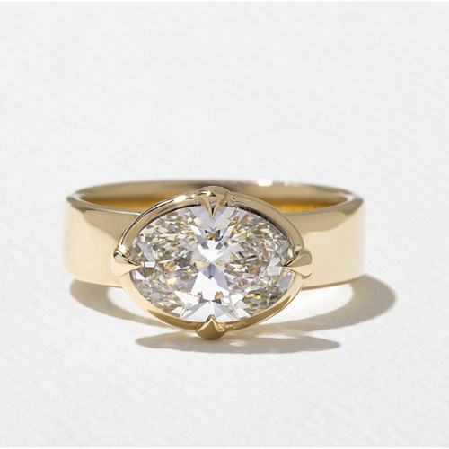 Diamant ring ehering gold lab - ehering,