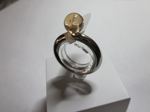 Kado edelstahlring mit bubble - edelstahlring,