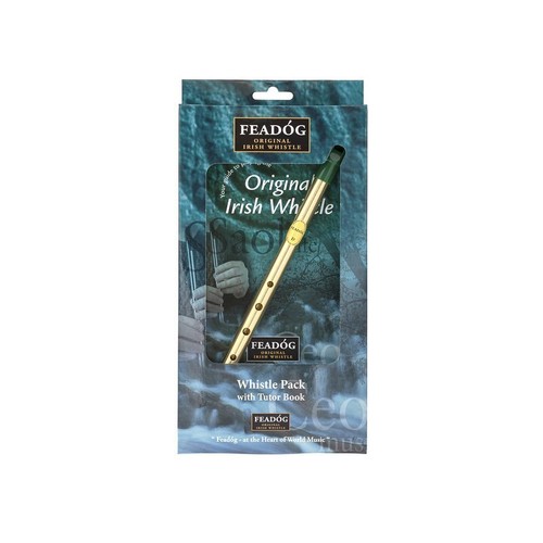 Tin whistle feadog - whistle, brass