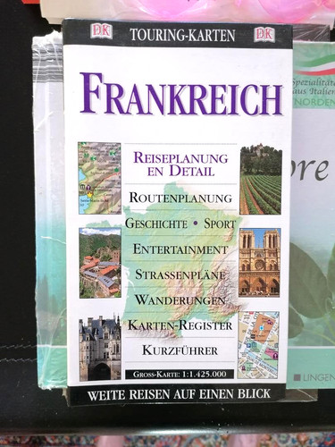 Top frankreich touring karte - frankreich, touring-karte