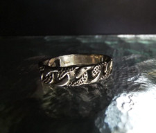 Ring Silber 925 Kettendesign